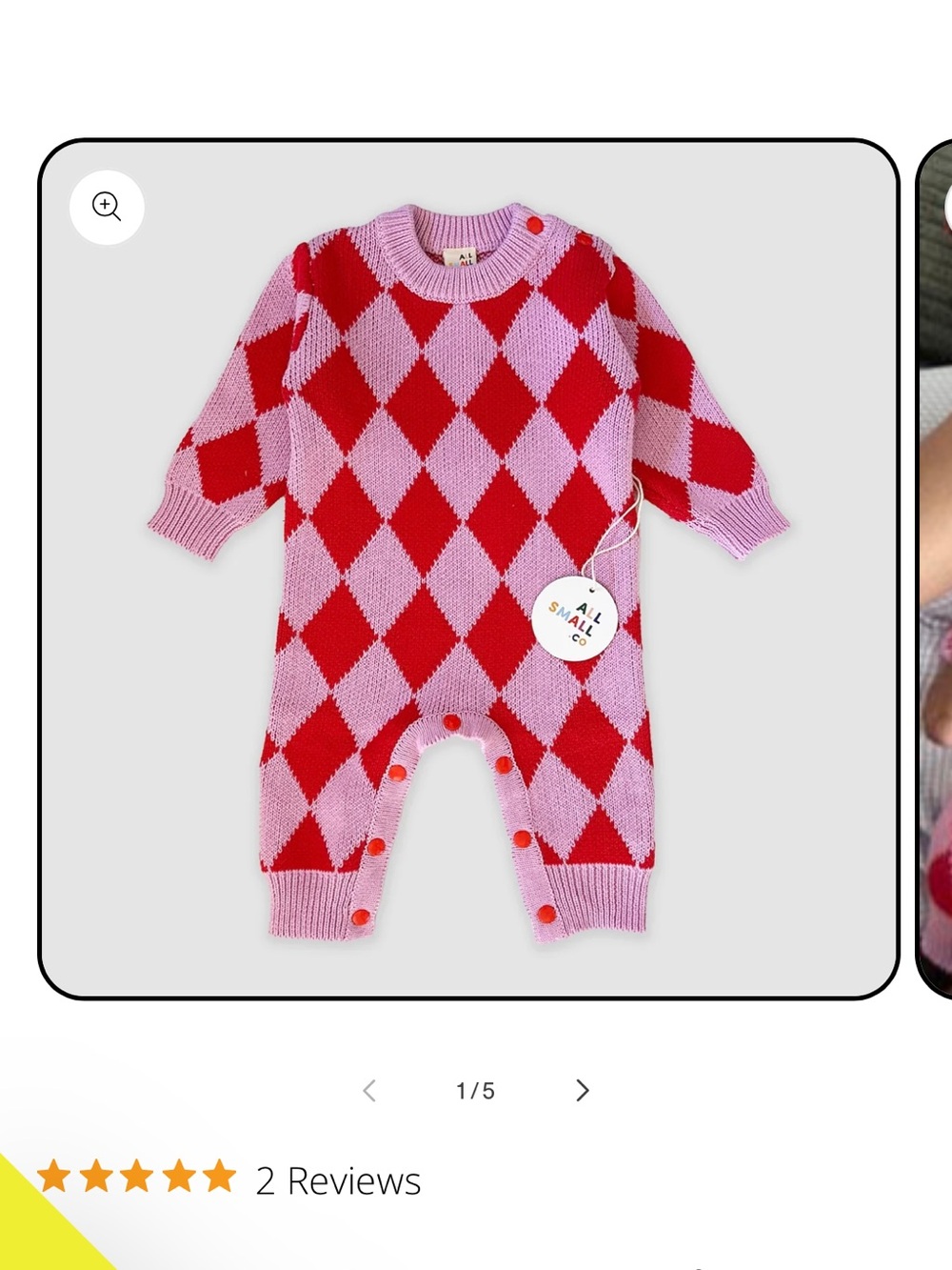 All Small Co Jester Onesie 9M